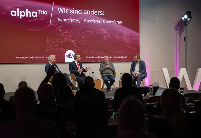 alphaTrio auf der Bühne